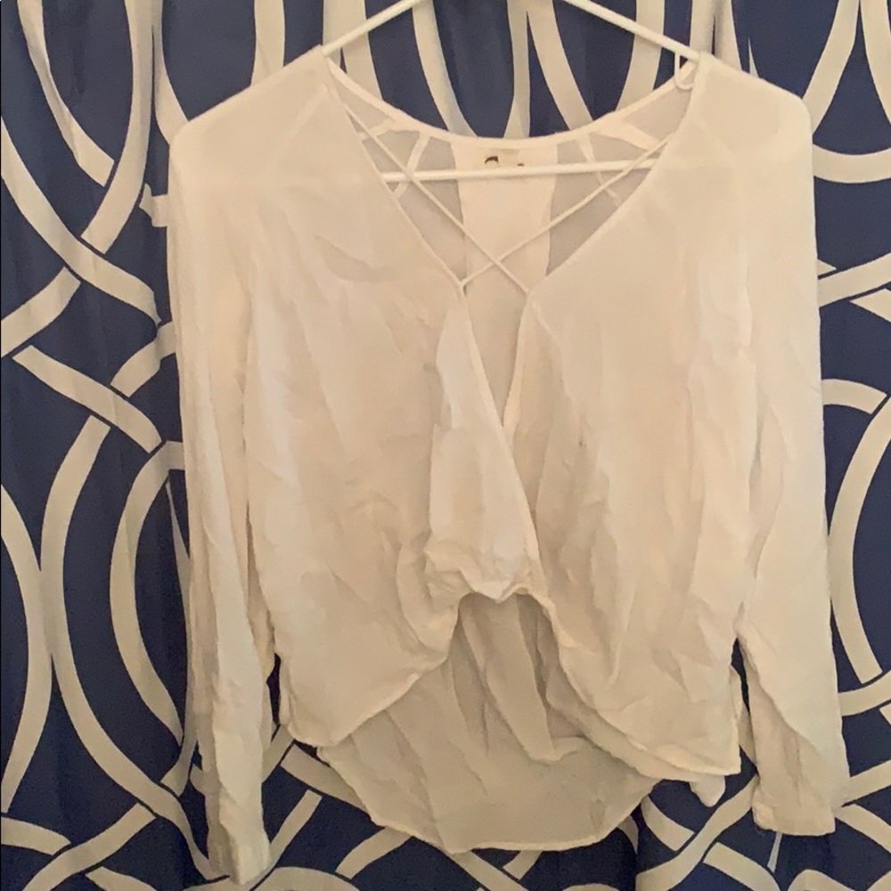 white blouse